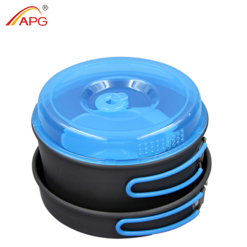 เครื่องครัวตั้งแคมป์แบกเป้หม้อ - Camping Cooking Pot Set บทวิจารณ์และราคา