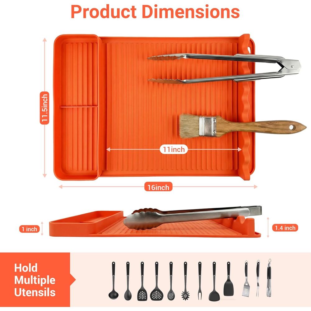 แผ่นรองย่างซิลิโคนทนความร้อน - - Camping Cooking Bbq บทวิจารณ์และราคา