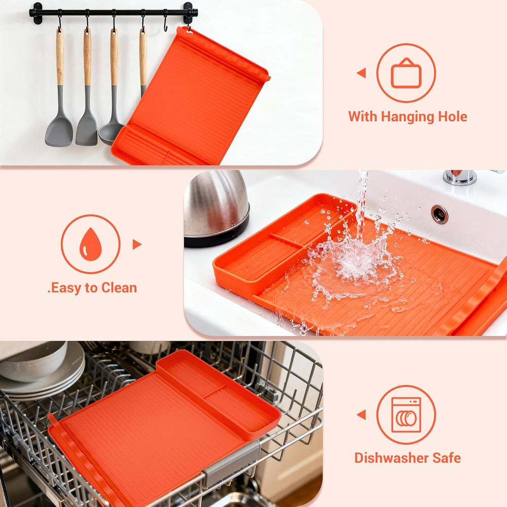 แผ่นรองย่างซิลิโคนทนความร้อน - - Camping Cooking Bbq บทวิจารณ์และราคา