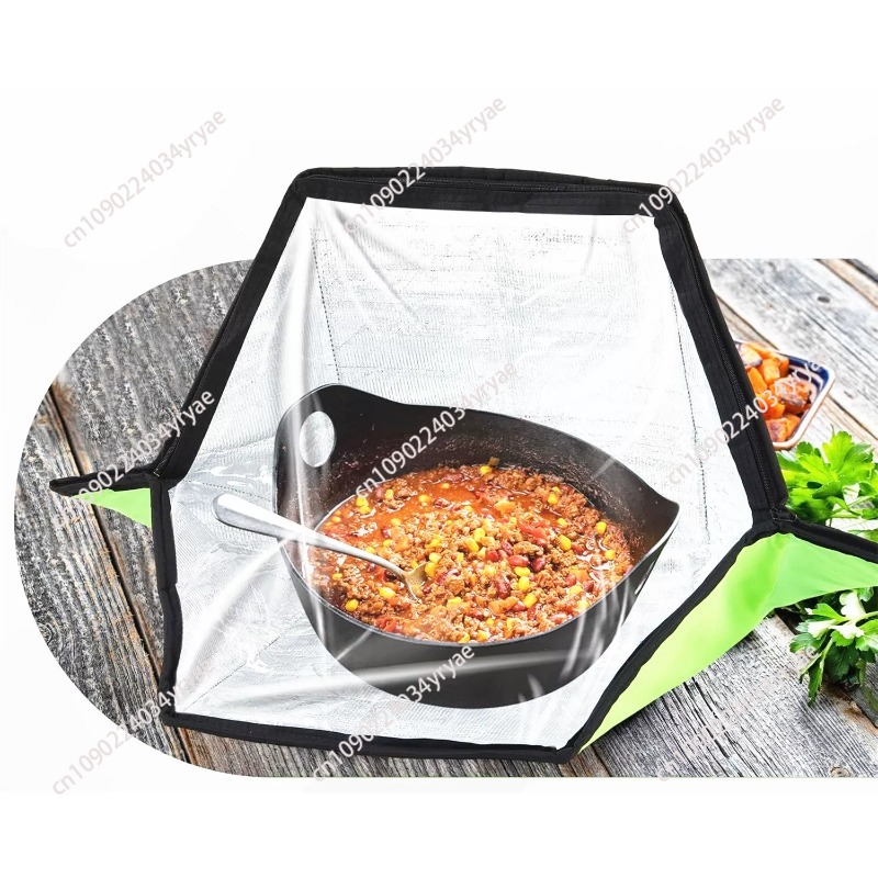 เตาอบพลังงานแสงอาทิตย์แบบพับได - Solar Oven Camp บทวิจารณ์และราคา