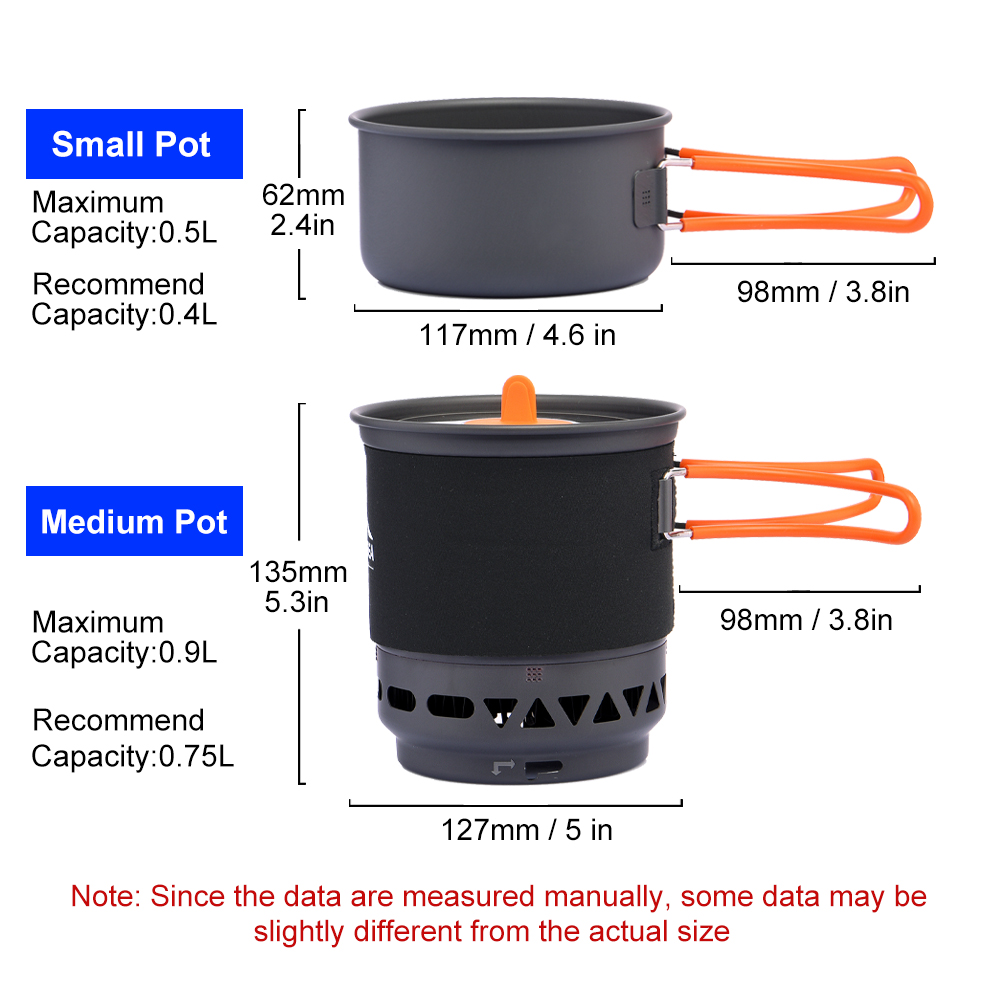 Widesea Camping ระบบทําอาหารพร - Camping Cooking One Pot บทวิจารณ์และราคา